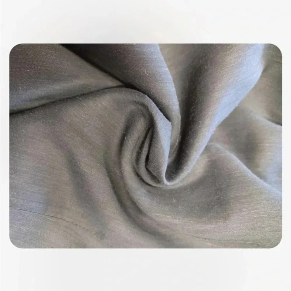 Club Monaco Linen Blend Blue Capri Wide Leg Pants Size 4 - Picture 10 of 10